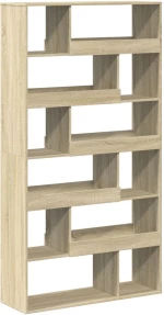 vidaXL Βιβλιοθήκη/Διαχωριστικό Χώρου Δρυς 100x33x187,5 εκ. Επεξ. Ξύλο