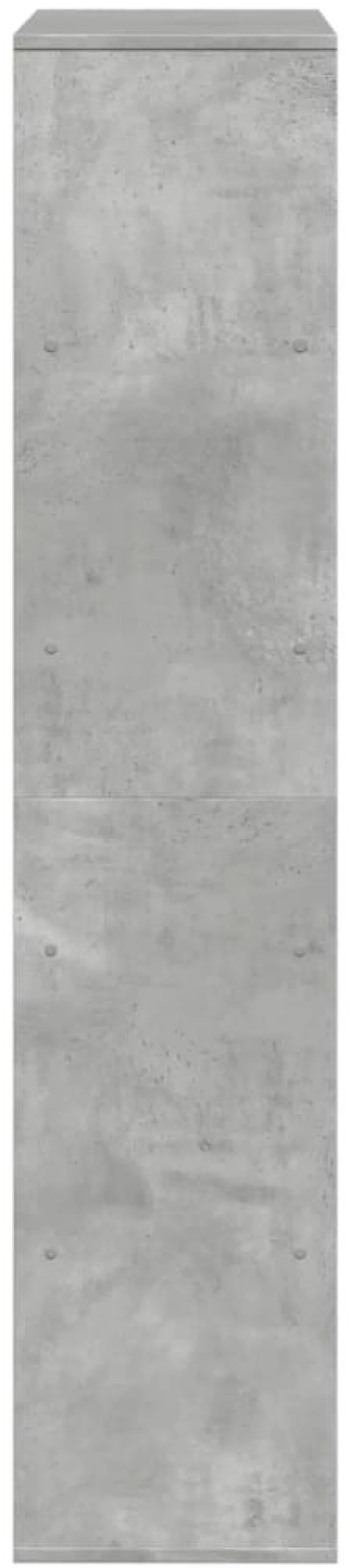 vidaXL Βιβλιοθήκη Γκρι Σκυροδέματος 100x33x156,5 εκ. Επεξεργ. Ξύλο