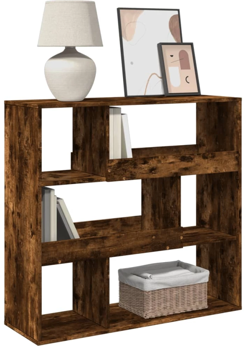 vidaXL Βιβλιοθήκη/Διαχωριστικό Χώρου Δρυς 100x33x94,5 εκ. Επεξ. Ξύλο