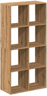 vidaXL Βιβλιοθήκη/Διαχωριστικό Χώρου Δρυς 69,5x29x137,5εκ. Επεξ. Ξύλο