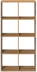 vidaXL Βιβλιοθήκη/Διαχωριστικό Χώρου Δρυς 69,5x29x137,5εκ. Επεξ. Ξύλο