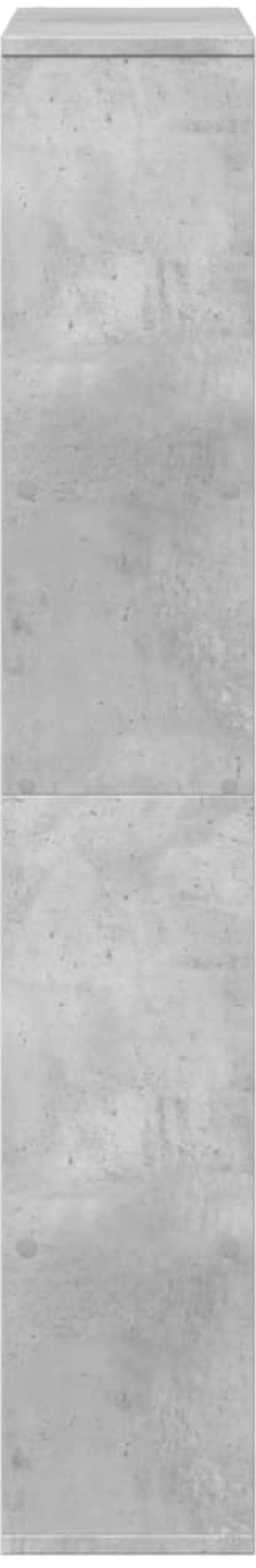 vidaXL Βιβλιοθήκη Γκρι Σκυροδέματος 72x20x120 εκ. Επεξεργ. Ξύλο