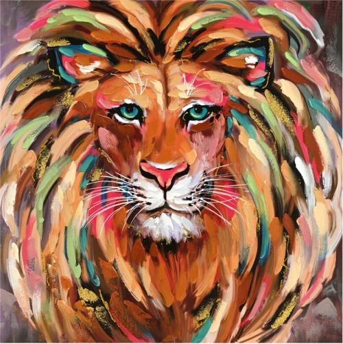 Πίνακας σε καμβά Martin Inart 80x3x80εκ