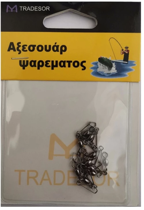 Στριφτάρια με παραμάνα ασφαλείας - #8 - 10pcs - 30138