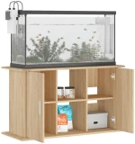 vidaXL Βάση Ενυδρείου Sonoma Δρυς 101x41x58 εκ. από Επεξεργασμένο Ξύλο