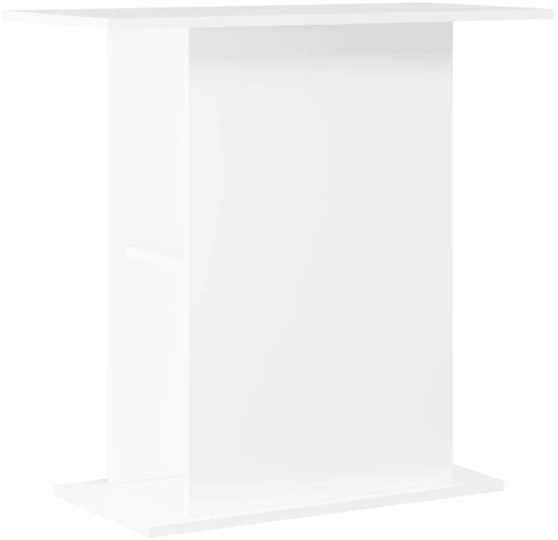 vidaXL Βάση Ενυδρείου Λευκή 75x36x72,5 εκ. από Επεξεργασμένο Ξύλο