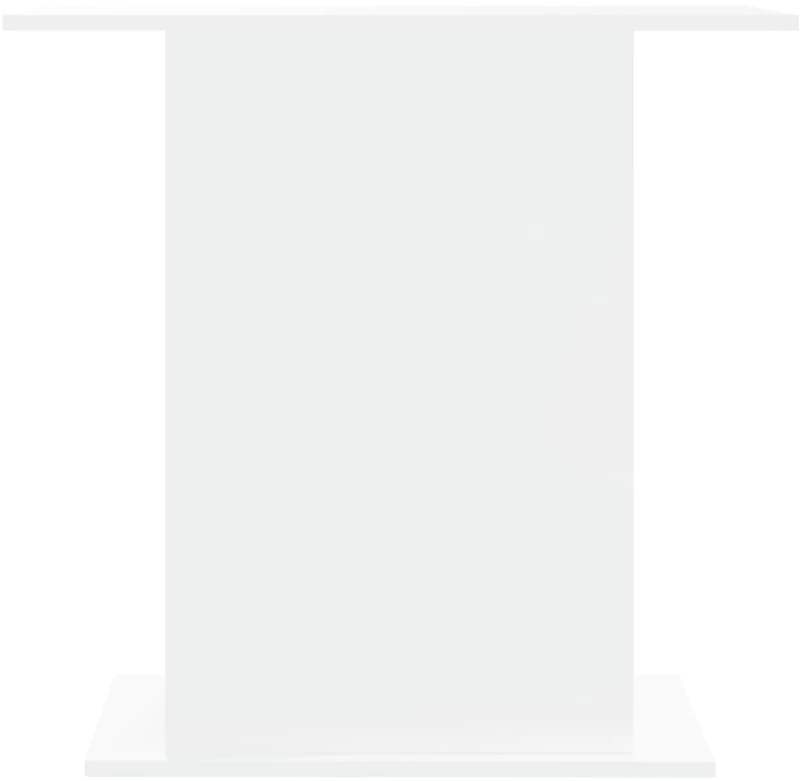 vidaXL Βάση Ενυδρείου Λευκή 75x36x72,5 εκ. από Επεξεργασμένο Ξύλο