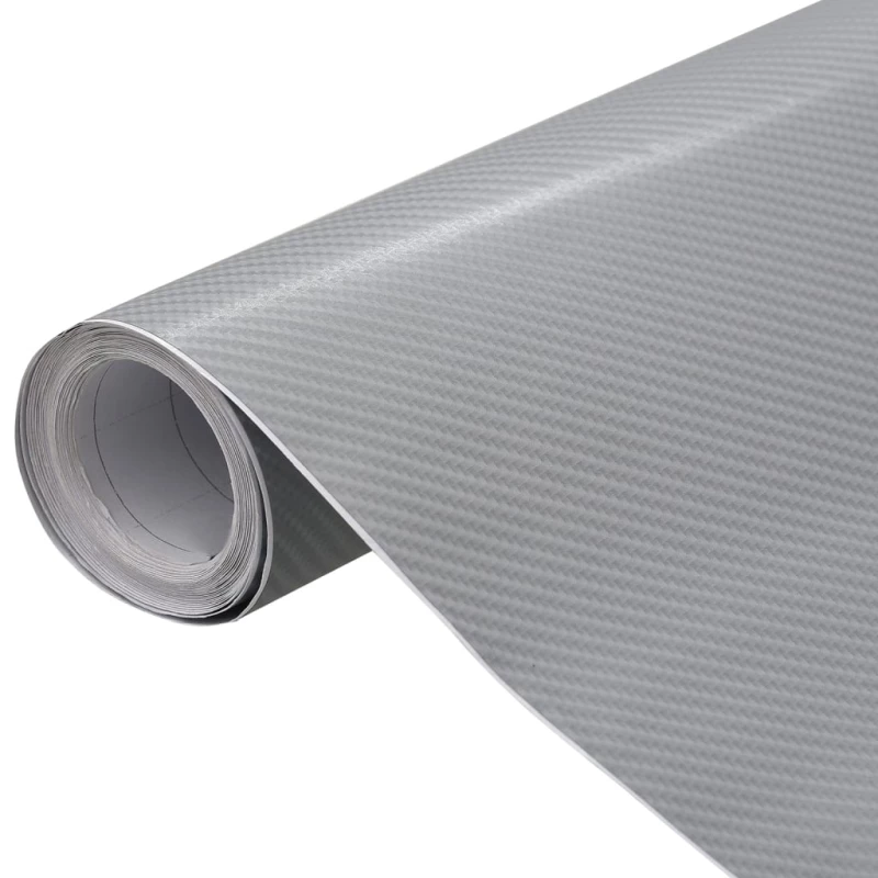 vidaXL Μεμβράνη Αυτοκινήτου 4D Ασημί 100 x 150 εκ.