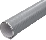 vidaXL Μεμβράνη Αυτοκινήτου 4D Ασημί 100 x 150 εκ.