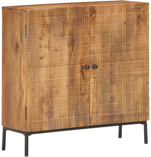 vidaXL Ντουλάπι 75 x 30 x 75 εκ. από Μασίφ Ξύλο Μάνγκο