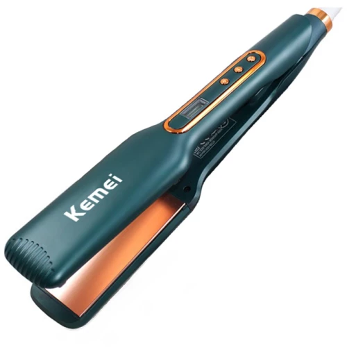 Ισιωτική μαλλιών - KM-8879 - Kemei - Green