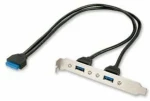 Καλώδιο USB LINDY 33096 Πολύχρωμο