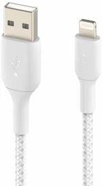 Καλώδιο USB σε Lightning Belkin CAA002BT1MWH Λευκό 1 m