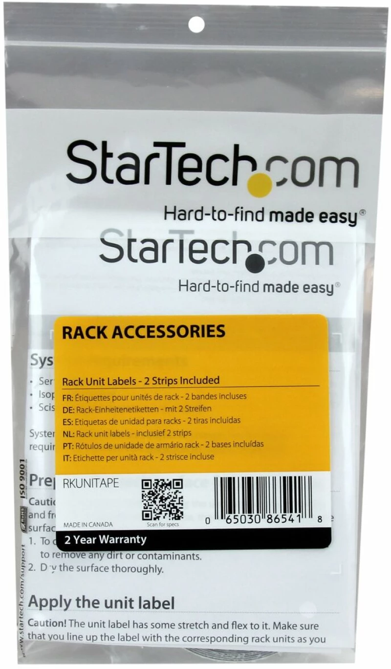 Ερμάριο Rack Τοίχου Startech RKUNITAPE