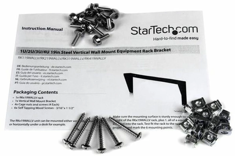Rack Startech RK319WALLV Κάθετο 19"