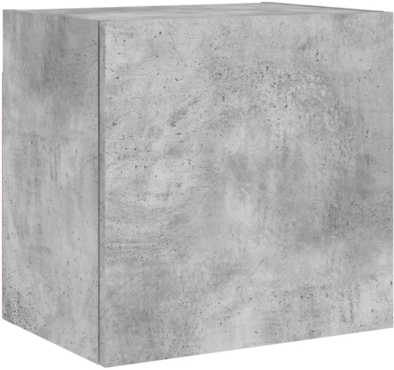 vidaXL Έπιπλο Τοίχου Τηλεόρασης Γκρι Σκυρ. 40,5x30x40 εκ. Επεξ. Ξύλο