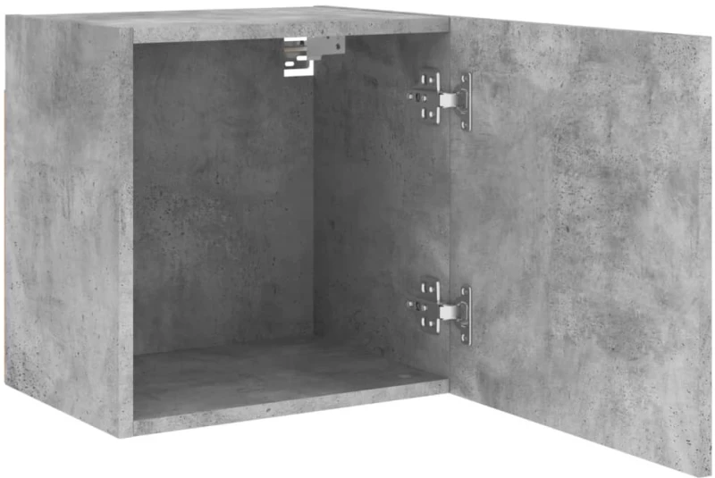 vidaXL Έπιπλο Τοίχου Τηλεόρασης Γκρι Σκυρ. 40,5x30x40 εκ. Επεξ. Ξύλο