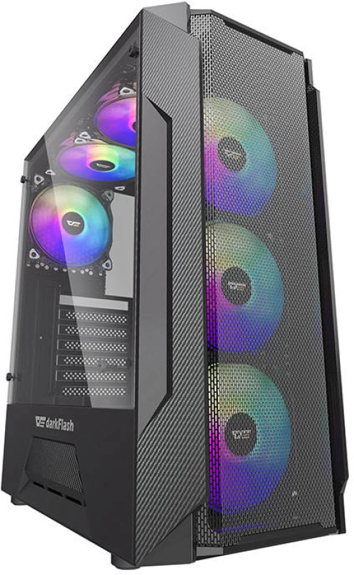 Computer case Darkflash LEO (black)