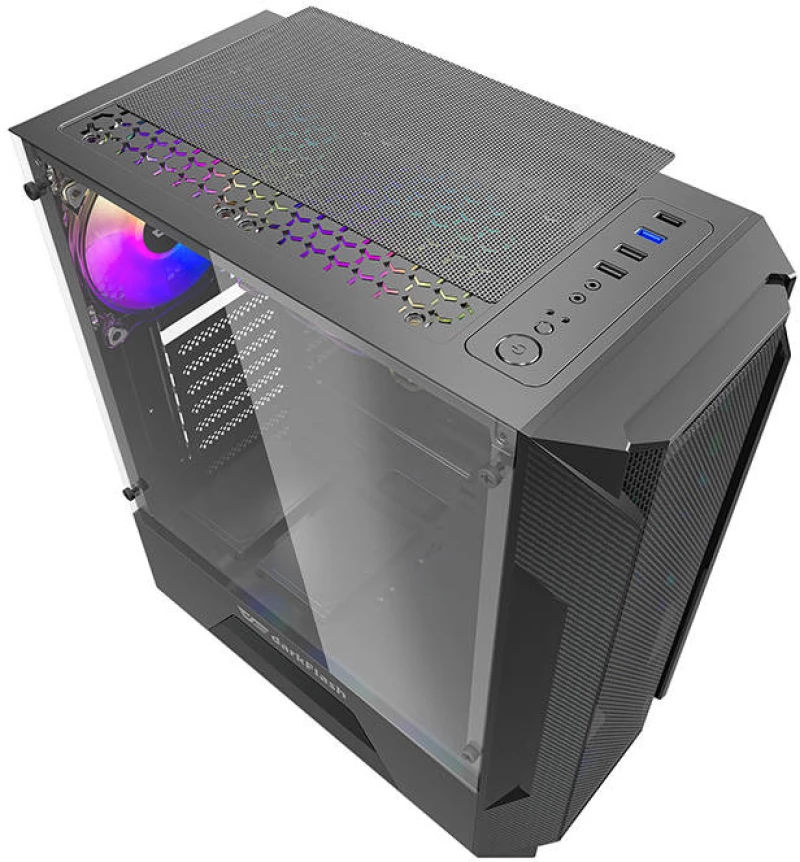 Computer case Darkflash LEO (black)