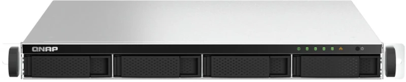 Δικτυακή συσκευή αποθήκευσης NAS Qnap TS-464U-RP-8G Μαύρο Intel Celeron Intel Celeron N5095