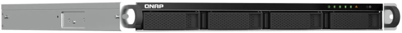 Δικτυακή συσκευή αποθήκευσης NAS Qnap TS-464U-RP-8G Μαύρο Intel Celeron Intel Celeron N5095