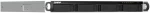 Δικτυακή συσκευή αποθήκευσης NAS Qnap TS-464U-RP-8G Μαύρο Intel Celeron Intel Celeron N5095
