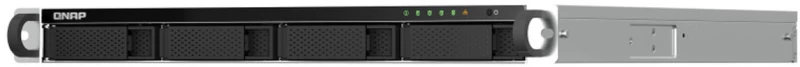 Δικτυακή συσκευή αποθήκευσης NAS Qnap TS-464U-RP-8G Μαύρο Intel Celeron Intel Celeron N5095