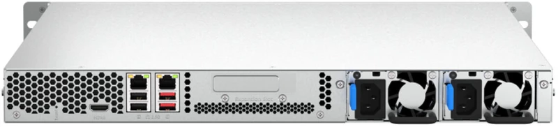 Δικτυακή συσκευή αποθήκευσης NAS Qnap TS-464U-RP-8G Μαύρο Intel Celeron Intel Celeron N5095