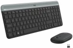 Πληκτρολόγιο και Ποντίκι Logitech 920-009198 Μαύρο Γκρι Πληκτρολόγιο Qwerty