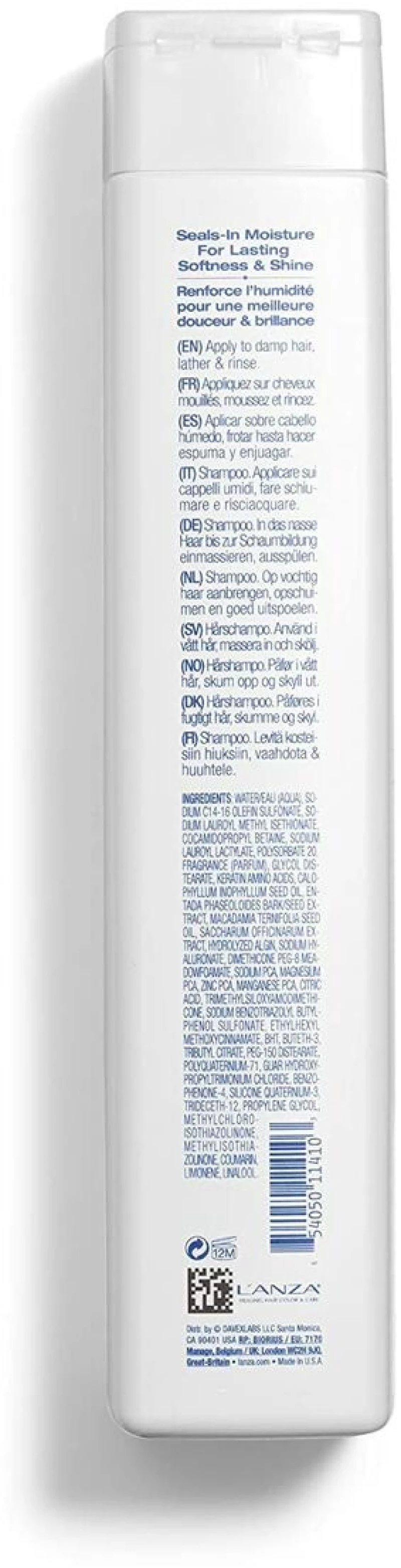 Ενυδατικό Σαμπουάν L'ANZA Healing Moisture 300 ml Ξηρά μαλλιά