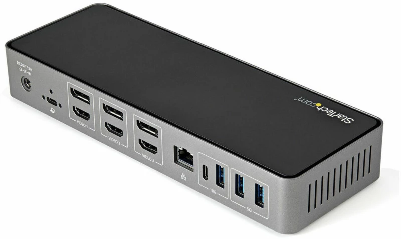 Dockstation Startech DK31C3HDPDUE Μαύρο