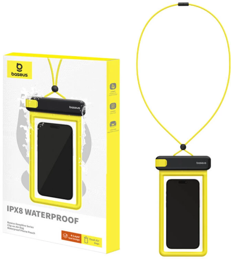 Baseus DeepDive waterproof case (black)