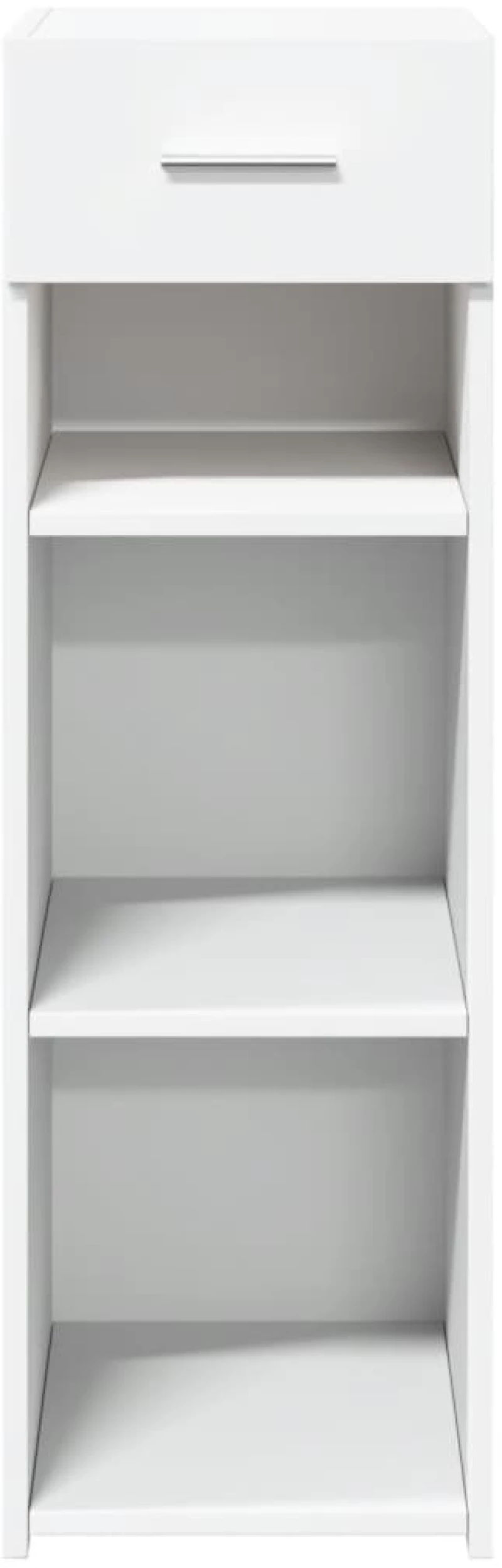 vidaXL Συρταριέρα Λευκή 30x42,5x93 εκ. από Επεξεργασμένο Ξύλο