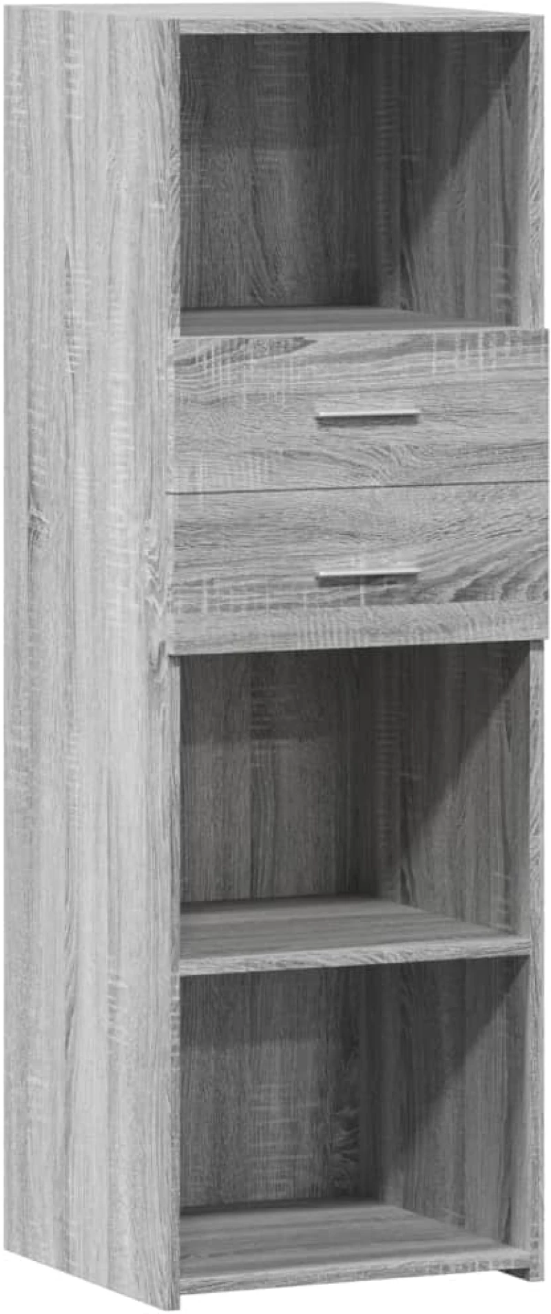 vidaXL Ντουλάπι Γκρι Sonoma 40x42,5x124 εκ. από Επεξεργασμένο Ξύλο