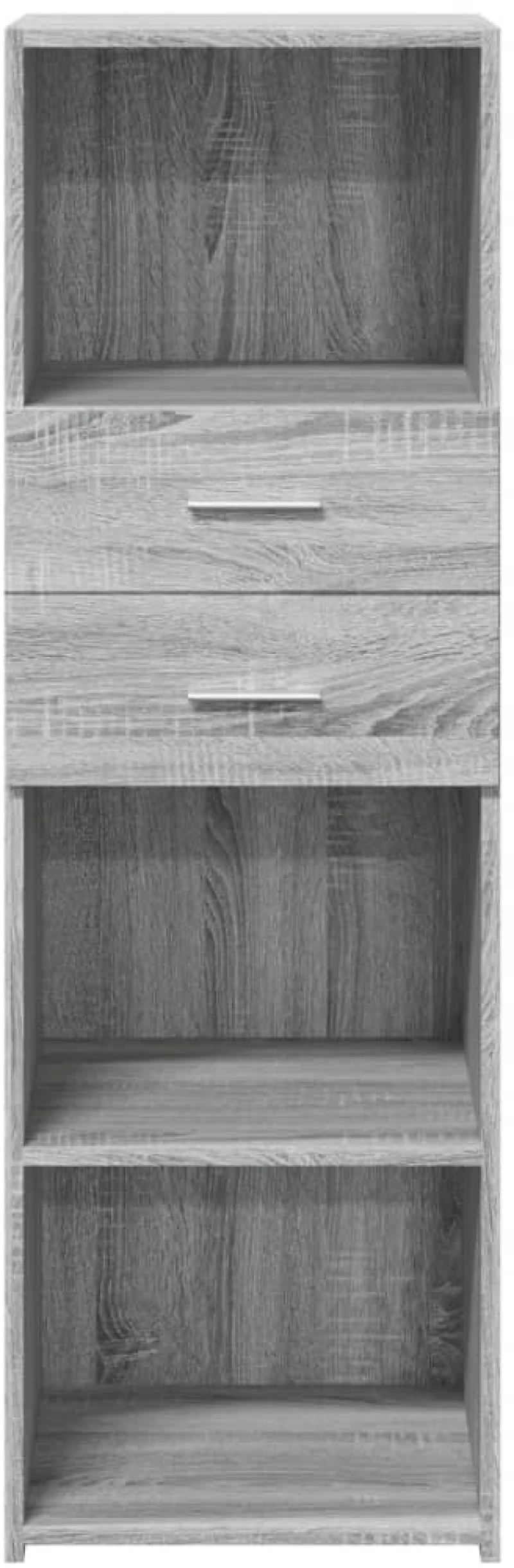 vidaXL Ντουλάπι Γκρι Sonoma 40x42,5x124 εκ. από Επεξεργασμένο Ξύλο