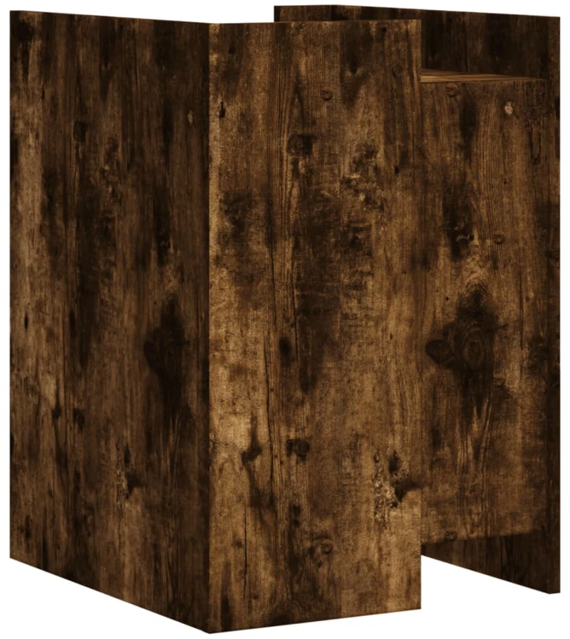 vidaXL Κομοδίνο Καπνιστή Δρυς 45x50x65 εκ. από Επεξεργασμένο Ξύλο