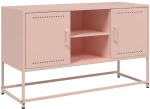 vidaXL Έπιπλο Τηλεόρασης Ροζ 100,5x39x60,5 εκ. από Ατσάλι