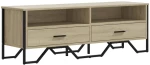 vidaXL Έπιπλο Τηλεόρασης Sonoma Δρυς 122x34x41 εκ. Επεξεργασμένο Ξύλο