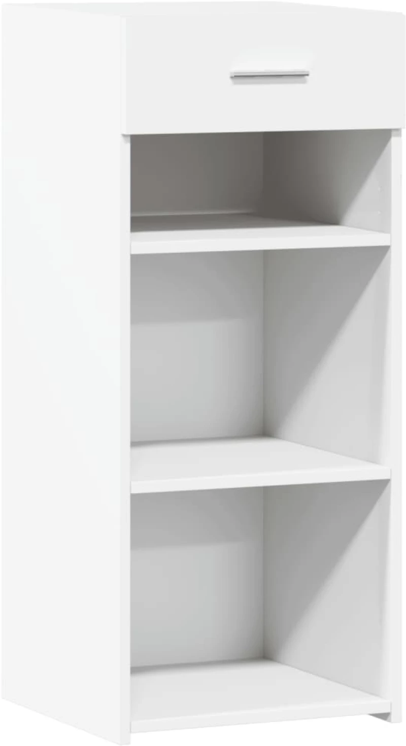 vidaXL Συρταριέρα Λευκή 40x42,5x93 εκ. από Επεξεργασμένο Ξύλο
