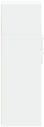 vidaXL Ντουλάπι Λευκό 40x42,5x124 εκ. από Επεξεργασμένο Ξύλο