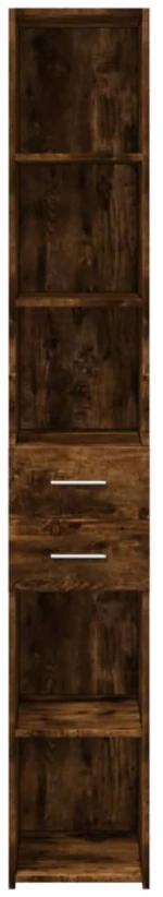 vidaXL Ντουλάπι Καπνιστή Δρυς 30x42,5x185 εκ. από Επεξεργασμένο Ξύλο