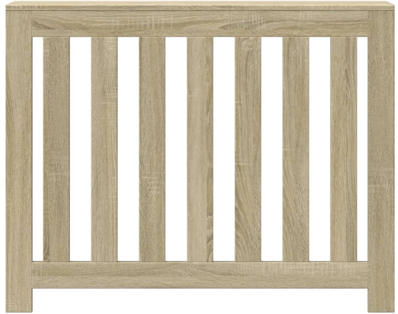 vidaXL Κάλυμμα Καλοριφέρ Sonoma Δρυς 104x20x82 εκ. Επεξεργασμένο Ξύλο