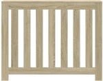 vidaXL Κάλυμμα Καλοριφέρ Sonoma Δρυς 104x20x82 εκ. Επεξεργασμένο Ξύλο