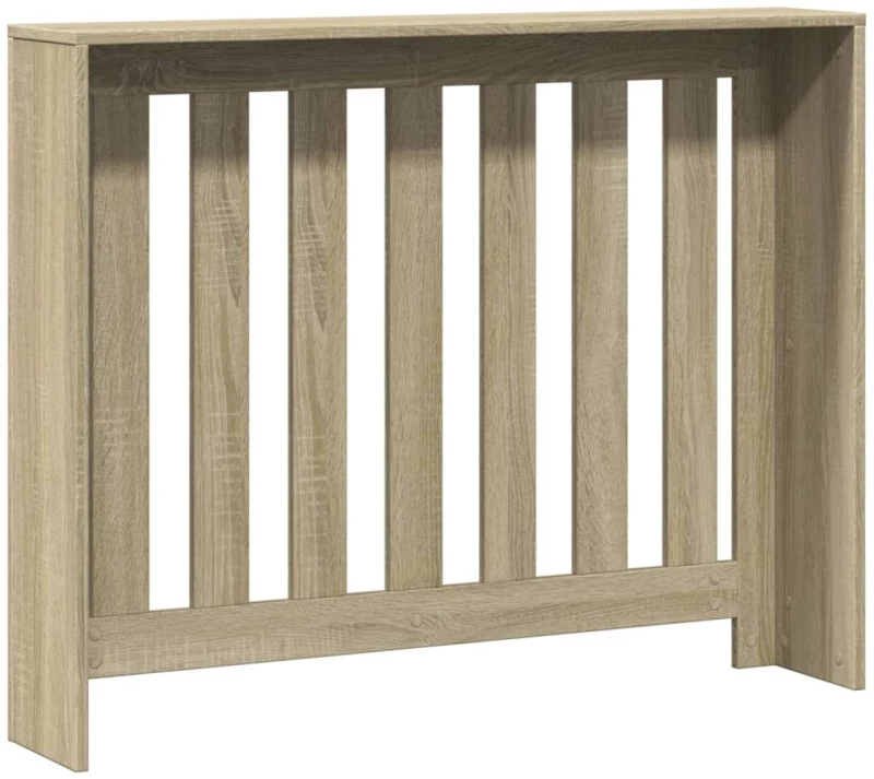 vidaXL Κάλυμμα Καλοριφέρ Sonoma Δρυς 104x20x82 εκ. Επεξεργασμένο Ξύλο