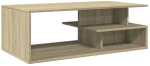 vidaXL Τραπεζάκι Σαλονιού Sonoma Δρυς 102x55x35 εκ. Επεξεργασμένο Ξύλο
