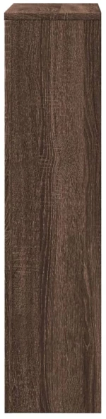 vidaXL Κάλυμμα Καλοριφέρ Καφέ Δρυς 78x20x82 εκ. Επεξεργασμένο Ξύλο