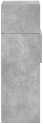 vidaXL Ντουλάπι Γκρι Σκυρ. 30x42,5x124 εκ. από Επεξεργασμένο Ξύλο