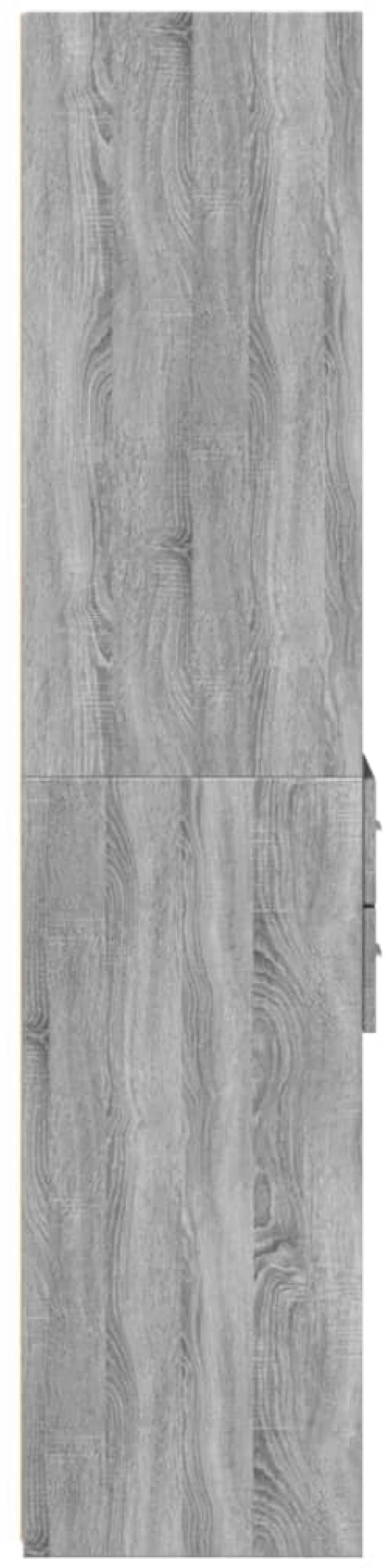 vidaXL Ντουλάπι Γκρι Sonoma 40x42,5x185 εκ. από Επεξεργασμένο Ξύλο