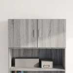 vidaXL Ντουλάπι Τοίχου Γκρι Sonoma 80x42,5x40 εκ. Επεξεργασμένο Ξύλο