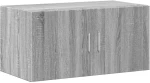 vidaXL Ντουλάπι Τοίχου Γκρι Sonoma 80x42,5x40 εκ. Επεξεργασμένο Ξύλο